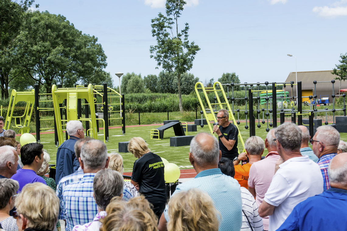 opening beweegpark Noord Aa zoetermeer