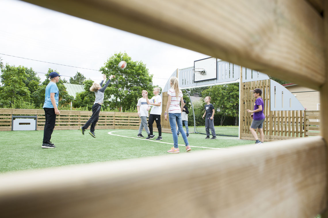 Lappset sportplekken > bekijk de voorbeelden